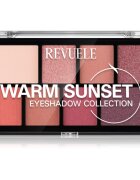 Revuele Eyeshadow Collection палитра от сенки за очи цвят Warm Sunset 15 гр.