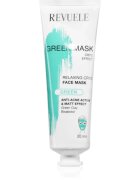 Revuele Green Mask Cryo Effect почистваща матираща маска против несъвършенства на кожата 80 мл.