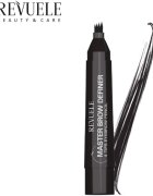 Revuele Master Brow Definer 4 Tips Eyebrow Pencil прецизен молив за вежди цвят Dark 2.2 мл.