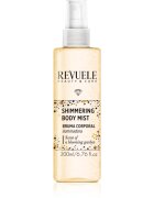 Revuele Shimmering Body Mist освежаваща мъгла за тяло цвят Gold 200 мл.