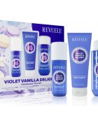 Revuele Violet Vanilla Delight Fragrance Trio Set подаръчен комплект за тяло за жени