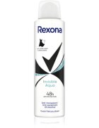 Rexona Invisible Aqua антиперспирант-спрей срещу бели и жълти петна 150 мл.