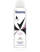 Rexona Invisible Pure антиперспирант-спрей срещу бели и жълти петна 150 мл.