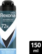 Rexona Men Advanced Protection Invisible Ice Fresh антиперспирант за мъже 150 мл.