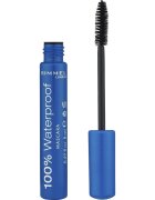 Rimmel 100 % Waterproof водоустойчива спирала цвят 001 Black Black 8 мл.