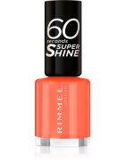 Rimmel 60 Seconds Super Shine лак за нокти цвят 404 Ora-ngy Vibe 8 мл.