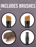 Rimmel Brow This Way палитра за вежди цвят 002 Medium Brown 13 гр.