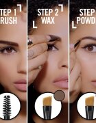 Rimmel Brow This Way палитра за вежди цвят 002 Medium Brown 13 гр.