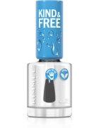 Rimmel Kind & Free горен лак за нокти цвят 150 Oxygen Wave 8 мл.