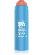 Rimmel Kind & Free мултифункционален грим за очи устни и лице цвят 002 Peachy Cheeks 5 гр.