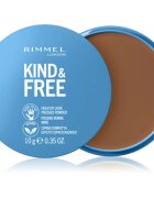 Rimmel Kind & Free Pressed Powder матираща пудра цвят 50 Deep 10 гр.