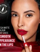 Rimmel Lasting Mega Matte леко течно матиращо червило 16 часа цвят Coral Sass 74 мл.