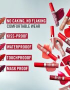 Rimmel Lasting Mega Matte леко течно матиращо червило 16 часа цвят Coral Sass 74 мл.