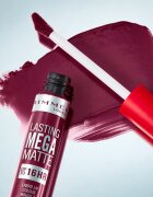 Rimmel Lasting Mega Matte леко течно матиращо червило 16 часа цвят Rock Me Purple 74 мл.