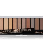 Rimmel Magnif’ Eyes палитра от сенки за очи цвят 001 Nude Edition 14.16 гр.