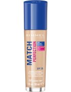 Rimmel Match Perfection течен фон дьо тен SPF 20 цвят 101 Classic Ivory 30 мл.