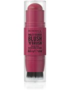 Rimmel Multi-Tasker Blush'N'brush руж в стик с четка цвят 200 Fushia Glam 8 гр.