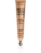 Rimmel Multi-Tasker Wake Me Up грим и коректор за озаряване на лицето цвят 50 Sand 20 мл.