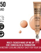 Rimmel Multi-Tasker Wake Me Up грим и коректор за озаряване на лицето цвят 50 Sand 20 мл.