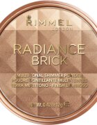Rimmel Radiance Brick бронзираща озаряваща пудра цвят 001 Light 12 гр.