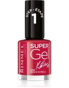 Rimmel Super Gel By Kate гел лак за нокти без използване на UV/LED лампа цвят 042 Rock n Roll 12 мл.