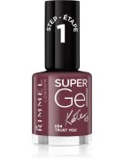 Rimmel Super Gel By Kate гел лак за нокти без използване на UV/LED лампа цвят 054 Trust You 12 мл.