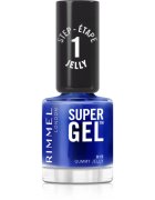 Rimmel Super Gel гел лак за нокти без използване на UV/LED лампа цвят 015 Gummy Jelly 12 мл.