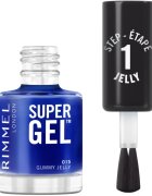 Rimmel Super Gel гел лак за нокти без използване на UV/LED лампа цвят 015 Gummy Jelly 12 мл.