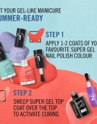 Rimmel Super Gel гел лак за нокти без използване на UV/LED лампа цвят 093 Peppermint Promise 12 мл.