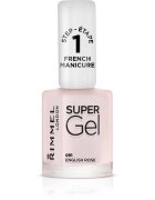 Rimmel Super Gel Step 1 за френски маникюр цвят 091 English Rose 12 мл.