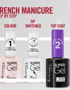 Rimmel Super Gel Step 2 топ защитен лак за нокти с гланц 12 мл.