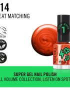 Rimmel SuperGel лак за нокти цвят 114 Beat Matching 12 мл.