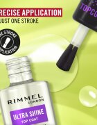 Rimmel Ultra Shine финален лак за съвършена защита и интензивен блясък 12 мл.
