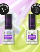 Rimmel Ultra Shine финален лак за съвършена защита и интензивен блясък 12 мл.