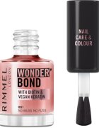 Rimmel Wonder'Bond лак за нокти цвят 001 No Muss No Fuss 12 мл.