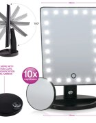 RIO 24 LED Mirror козметично огледалце с LED подсветка 1 бр.