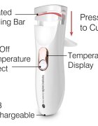 RIO Wow Lash Pro Heated Eyelash Curler маша за извиване на мигли 1 бр.