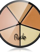 Rude Cosmetics Fabulous Concealer Wheel палитра коректори цвят Light 7.5 гр.