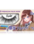 Rude Cosmetics Manga Collection 3D Premium Faux Mink изкуствени мигли тип Kirei-Sama 2 бр.