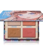 Rude Cosmetics Manga Face Palette мултифункционална палитра за лице цвят Clever Kirei-Sama 11.2 гр.