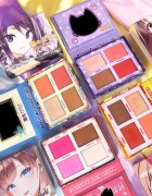 Rude Cosmetics Manga Face Palette мултифункционална палитра за лице цвят Purr-fect Neko-Chan 11.2 гр.