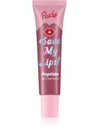 Rude Cosmetics Save My Lips подхранващ и хидратиращ балсам за устни с пептиди цвят Lychee 15 мл.