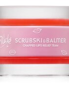 Rude Cosmetics Scrubski & Balmer балсам и пилинг за устни цвят Juicy Peach 7.5 гр.
