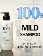 RYO Sensitive Scalp Care Shampoo успокояващ шампоан за чувствителна кожа на скалпа 480 мл.