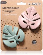 Saro Baby Jungle гризалка Mint/Blossom 2 бр.