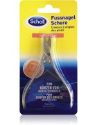 Scholl Toenail Scissors равни ножици за нокти 1 бр.