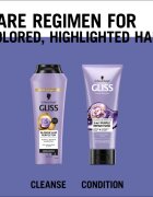 Schwarzkopf Gliss Blonde Hair Perfector шампоан за коса неутрализиращ жълтеникавите оттенъци 250 мл.