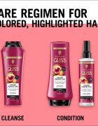 Schwarzkopf Gliss Color Perfector регенериращ балсам за боядисана коса и коса с кичури 200 мл.