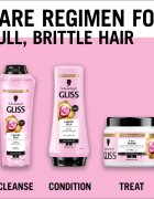 Schwarzkopf Gliss Liquid Silk регенериращ балсам за подсилване и блясък на косата 200 мл.