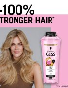 Schwarzkopf Gliss Liquid Silk регенериращ шампоан за подсилване и блясък на косата 400 мл.